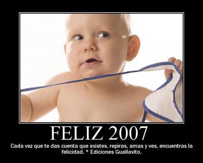 Ediciones Guallavito os desea un Feliz Año 2007